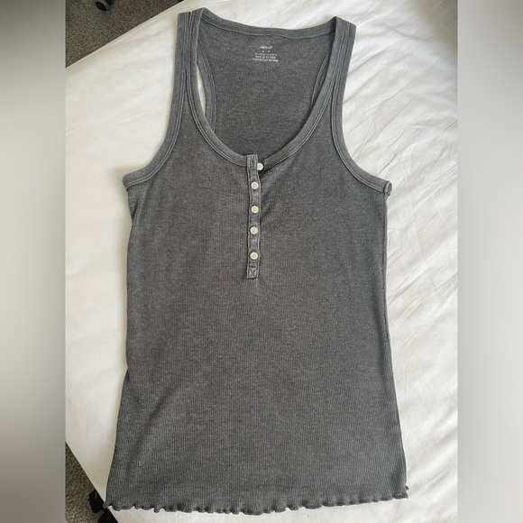 AERIE Soft Ribbed Tank - Picture 4 of 5